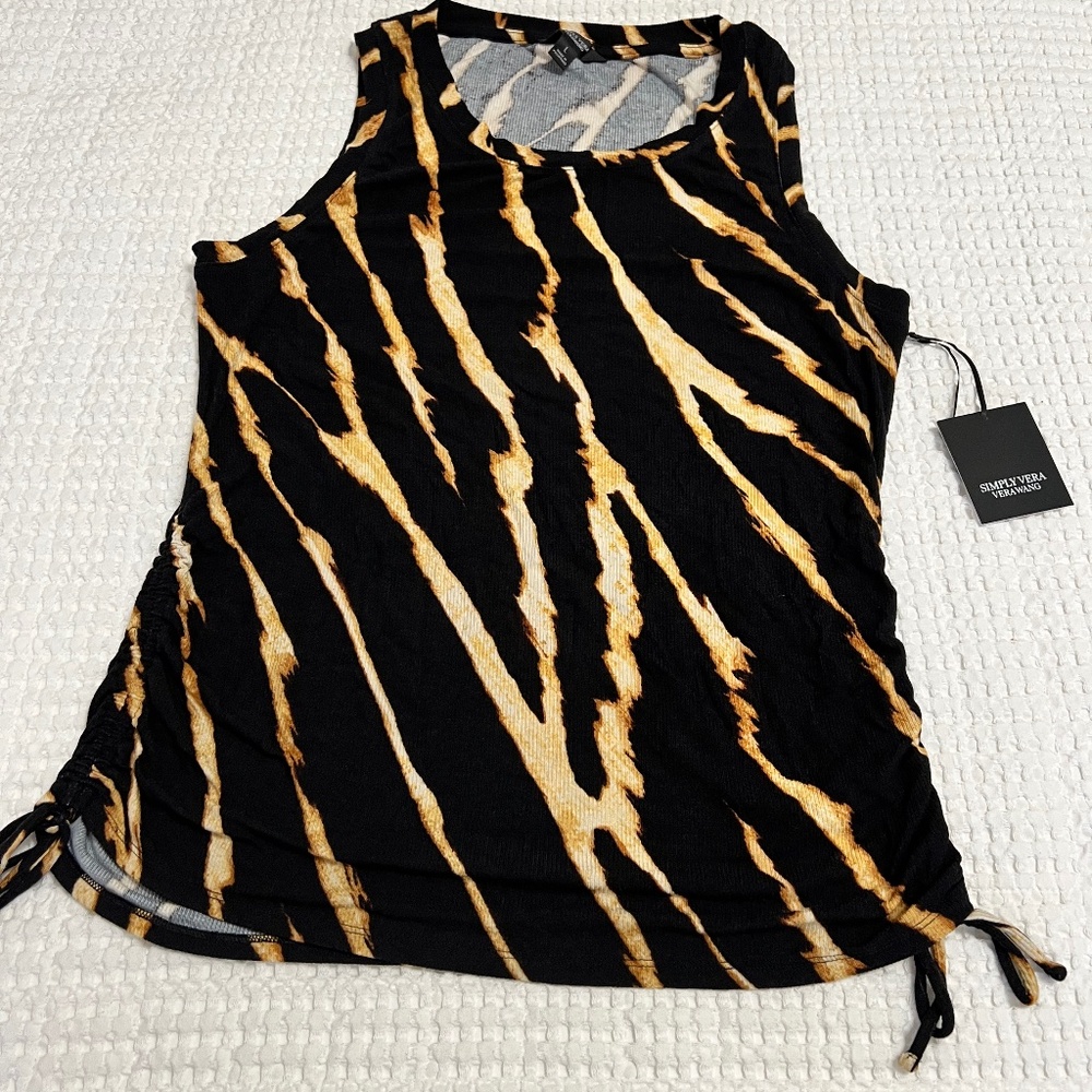 Simply Vera Wang Tank W/Adjustables Sides